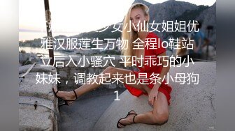 千娇百媚美少女小仙女姐姐优雅汉服莲生万物 全程lo鞋站立后入小骚穴 平时乖巧的小妹妹，调教起来也是条小母狗1