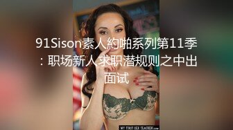 91Sison素人約啪系列第11季：职场新人求职潜规则之中出面试