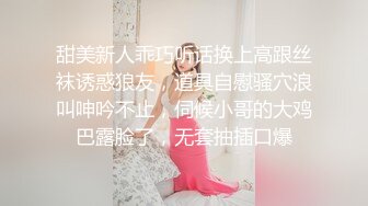 甜美新人乖巧听话换上高跟丝袜诱惑狼友，道具自慰骚穴浪叫呻吟不止，伺候小哥的大鸡巴露脸了，无套抽插口爆