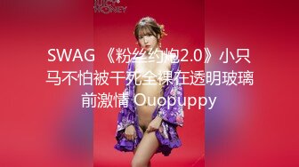 SWAG 《粉丝约炮2.0》小只马不怕被干死全裸在透明玻璃前激情 Ouopuppy