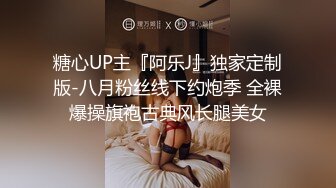 糖心UP主『阿乐J』独家定制版-八月粉丝线下约炮季 全裸爆操旗袍古典风长腿美女