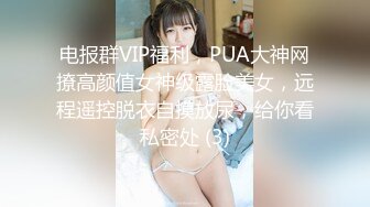 电报群VIP福利，PUA大神网撩高颜值女神级露脸美女，远程遥控脱衣自摸放尿，给你看私密处 (3)